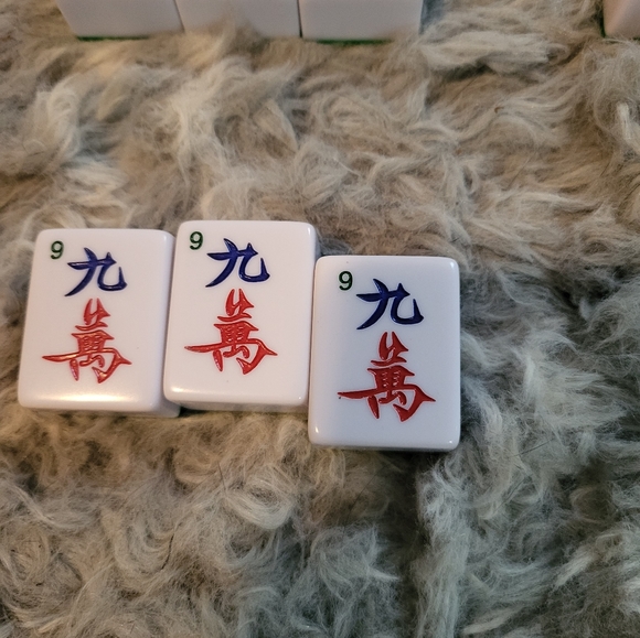 Mahjong tiles set of 112 with Tote "Do you mahjong?" - Picture 8 of 16